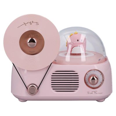 The Speaker with an Odor Diffuser, Relieve The Stress of The Retro Hi Fi with Sleep to Sleep (Pink)