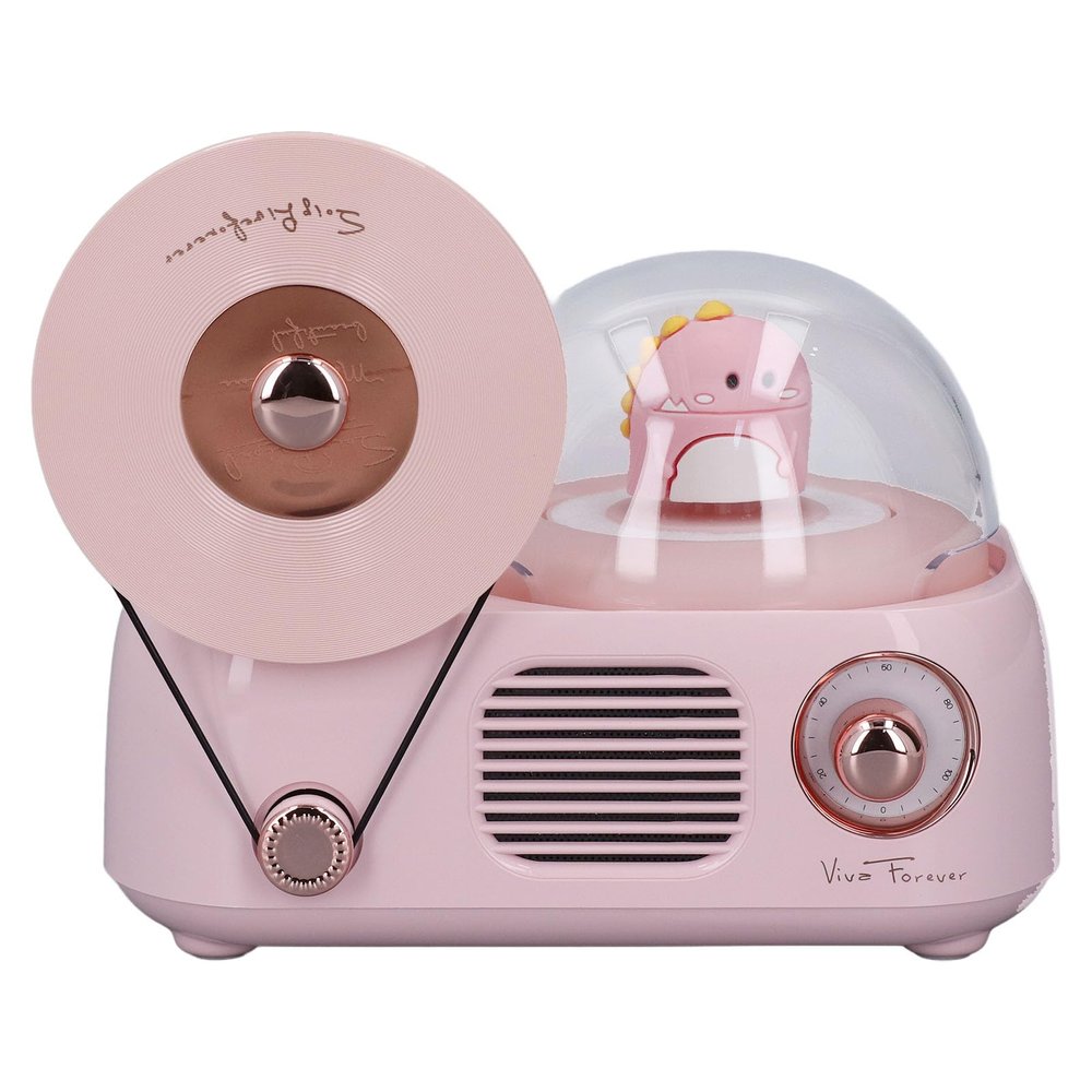 The Speaker with an Odor Diffuser, Relieve The Stress of The Retro Hi Fi with Sleep to Sleep (Pink)