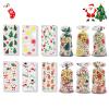 EatnMgan 180Pcs Christmas Cellophane Treat Bags,Santa Claus Goodie Candy,Cellophane Bags,Xmas Party Favors Bags Cellophane Candy bags with 200Pcs Twist Ties for Christmas Party Supplies view 1