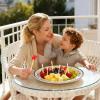 200pcs Bamboo Forks Appetizer Forks,3.5 Inch Charcuterie Food Mini Forks, Disposable Small Wooden Forks for Fruit Dessert Parties Cocktail Fork (200) view 2