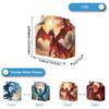 16 Pcs Dragon Party Favor Boxes - Dragon Party Gift Paper Boxes, Dragon Themed Decorations for Birthday Presents Decorations Supplies view 2
