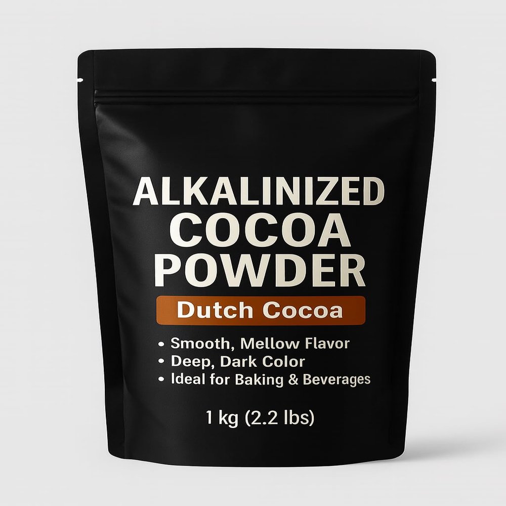 Alkalinized (Dutch-Processed) Cocoa Powder Premium, Smooth & Rich (5 lbs)