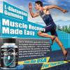 L-Glutamine Gummies 1000mg with BCAA, Potassium, Magnesium & Vitamin C, Muscle Recovery, Endurance Support & Daily Nutrition, Portable Supplement for MenWomen, Lime Grapefruit Flavor, 120 Count view 2