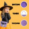Personalized Hallowmas Gift Basket with Embroider Name Dolls Custom Red Trick or Treat Bag Customized Handmade Candy Bags for All Hallows Day Festival Activities Party Decorations view 4