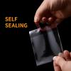200 Pcs Self Adhesive Cookie Bags, 5 x 7 Inches Self Sealing Cellophane Bags, Clear Resealable Cellophane Bag for Packaging, Cookies, Gifts, Candy, Food view 2