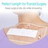 14 Pcs Waterproof Shower Protector Bandage 4"x10" for Thyroidectomy Surgery Recovery Thyroid Cancer Neck Surgical Incision Scar Adhesive Wounds Cover Island Dressing Bordered Gauze view 3