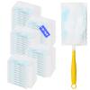 Anxingo 50 Count 180 Duster Refills, High-Density Fluffy Microfiber Replacement Pads with Handle, Replacement for Swiffer Retractable and Super Handle view 1