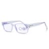 Debspecs XL Blue Light Reading Glasses for Men +2.25 Magnification Precision-Made Readers with Wide Fit, Spring Hinge & Lightweight Frame for Digital Work and Reading Comfort By Debby Burk Optical view 1