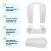 Nostril Retainer Rhinoplasty | Nose Splint After Rhinoplasty | Nasal Retainer | Nose Shaper & Support Device 100% Silicone | Comfortable Nostril Shaping After Surgery | Nose Retainer (7) view 4