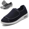Diabetic Shoes for Women Wide Width Adjustable Lightweight Breathable Non Slip Men's Orthopedic Shoes Slippers for Edema Arthritis Swollen Feet view 1