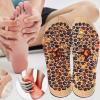 1 Pair Pebble Massage Insoles, Double Sided Pebble Massage Foot Pad for Men and Women, Cuttable Foot Relaxation Lymphatic Massages Tool for Standing Walking Home Exercise view 3