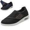 Men Diabetic Shoes Wide Width Lightweight Walking Shoes with Adjustable Closure Non Slip Air Cushion Breathable Women Swollen Feet Slippers for Diabetics view 1