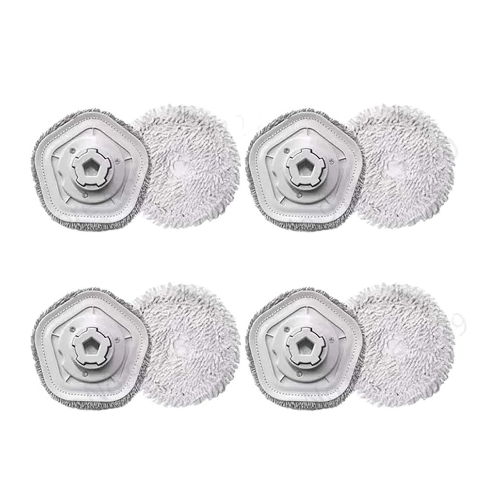 Mop Cloth Accessoriescompatible For Dreame W10 W10 Pro Separable Mop Pad Spare Parts Self-Cleaning Robot Vacuum(8 Mop support)