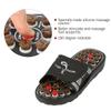 TruekartDeals Spring Acupressure Magnetic Therapy Sandals Yoga Paduka Foot Massager Slipper with Rotating Acupressure Points for Men & Women (Brown, 9) view 3
