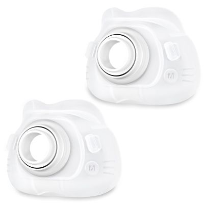 2 Packs Replacement Cushion for Airfit F40, Compatiable with Orignal Airfit F40 Frame, Replacement Full Face CPAP Mask Cushion, Soft & Durable, Cover Mouth