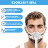 2 Packs Replacement Cushion for Airfit F40, Compatiable with Orignal Airfit F40 Frame, Replacement Full Face CPAP Mask Cushion, Soft & Durable, Cover Mouth view 4