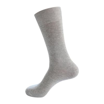 20-30 compression socks for men1 Pairs Copper Compression Socks for Men Women 20-30 mmHg Knee High Calf Stockings Medical and Travel Athletic(Grey, L)