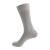 20-30 compression socks for men1 Pairs Copper Compression Socks for Men Women 20-30 mmHg Knee High Calf Stockings Medical and Travel Athletic(Grey, L) view 1