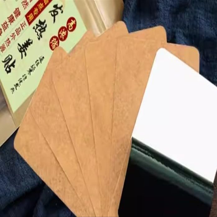 20 Self-Heating Ginger Patch for Lymph, Promote Blood Circulation, Pain Relief Hot Compress Pad (8cmx12cm)