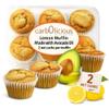 Low Carb Lemon Muffins 6 Pcs (1-Pack) by Carb-o-licious - Delicious Keto Mini Muffins with Only 2 Net Carbs, 9g Protein - Sugar Free Cupcake Style Healthy Snack Made, Almond Flour, Low-Carb Treat view 1