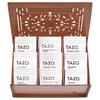 Eva's Gift Universe, Tea Bags Sampler Variety in Wooden Brown Tea Bag Organizer (80 Count) 9 Different Flavors Gifts for Parents Mom Dad Tea Lovers Couples view 1