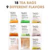 Assorted Tea Bags 18 Count 9 Flavor Variety Pack Premium Hot Beverage Sampler, Gourmet Tea Selection for Home, Office, Christmas Gift view 2