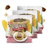 De Mi Pais Tustaca Toasted Crackers Sweet and Savory Corn Crackers Made with Brown Sugar, Cheese, and Skim Milk; Traditional Honduran Snack for Anytime Enjoyment | 6 Oz | 3-Pack