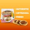 De Mi Pais Tustaca Toasted Crackers Sweet and Savory Corn Crackers Made with Brown Sugar, Cheese, and Skim Milk; Traditional Honduran Snack for Anytime Enjoyment | 6 Oz | 3-Pack view 3