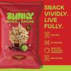 BUNKY Protein Popcorn | Premium High-Protein Air-Popped Snack | Aged White Cheddar & Sriracha Lime | Low Calorie, High Fiber, Guilt-Free Crunch | 10g Protein per Bag | Healthy Post-Workout Snack (2.5 Ounce (Pack of 12), Sriracha Lime) view 2