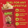 BUNKY Protein Popcorn | Premium High-Protein Air-Popped Snack | Aged White Cheddar & Sriracha Lime | Low Calorie, High Fiber, Guilt-Free Crunch | 10g Protein per Bag | Healthy Post-Workout Snack (2.5 Ounce (Pack of 12), Sriracha Lime) view 4
