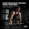 Gymreapers 5MM Knee Sleeves for Weightlifting, Squats, Powerlifting, and Functional Training Compression Knee Support for Men & Women Joint Protection & Recovery Pair (Dread, X-Large) view 3