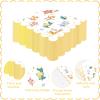 100 Pcs Animal Parade Paper Napkins 2-ply 6.5'' x 6.5" Disposable Circus Carnival Dinner Size Napkins Circus Animal Square Beverage Napkin for Kids Birthday Baby Shower Festive Party Kitchen Supplies view 3