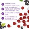 60 Gummies Sambucus Elderberry Gummies - Immune Support for Adults and kids 4+ 5 in 1 with Vitamin C, Zinc, Yeast -glucan, Probiotics Complex, Nature Elderberry Supplement, Non-GMO, Gluten Free view 2