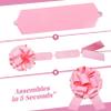 Tingheng 14" Large Pink Pull Bow, 1PC Glitter Big Gift Bow for Present Wrapping, Cars,Bike, Appliances, Table Centerpiece and Birthday Party Decor view 4