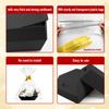 10PACK Empty Gift Basket Set, 10x10Kraft Market Tray Gift Basket with 10 Bows 10 Bags Empty Gift Baskets for Christmas Thanksgiving Valentine Easter Wedding Birthday Party Gift Wrapping (Black) view 3