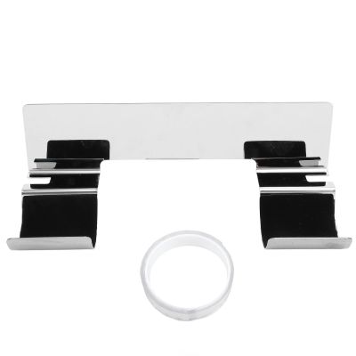 goodstumbler Hair Tool Organizer Wall Mount with Strong Adhesive, Stainless Steel Space Saving Hair Dryer & Straightener Holder, Versatile Use