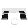 goodstumbler Hair Tool Organizer Wall Mount with Strong Adhesive, Stainless Steel Space Saving Hair Dryer & Straightener Holder, Versatile Use view 1
