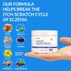 Auteli Natural Soothing Eczema Cream - Honey & Sea Moss - Organic Eczema Relief Cream - for Face & Body, Natural Dry Skin Repair (4 oz) view 3
