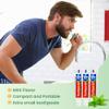 100 Tubes Travel Size Toothpaste in Bulk, Mini Small Toothpaste Mint Flavor Toothpastes for Guests Homeless Hotel Charity Toiletries Camping, 0.176oz/5g view 3