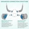 Replacement Frame Compatible with Airfit & Airtouch F20 Full Face Mask, Soft Padding for Facial Fit, Sturdy CPAP Supplies and Accessories (Frame Only: No Elbow/Cushion/Headgear), 2 Pack view 4