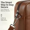 Vantamo Premium 4 Zipper Clips Anti Theft for Backpack, Luggage & Purse, Pull Replacement Zipper Locks, Purse Clip for Travel view 2