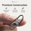 Vantamo Premium 4 Zipper Clips Anti Theft for Backpack, Luggage & Purse, Pull Replacement Zipper Locks, Purse Clip for Travel view 4