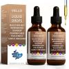 Vello Black Walnut Wormwood Gut Cleanse, Wormwood Black Walnut Clove Drops with Garlic Oregano, Soursop, Pau D'arco, Pumpkin Seed Extracts, Support Gut & Digestion Balance, Improve Energy (2) view 1