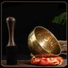 GFAZXDS Copper Bowl Tibetan Singing Bowl Meditation Sound Bowl Handmade Carving Sound Therapy Bowl Carving Bowl Yoga Meditation Bowl for Healing Bowl view 3