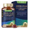19-in-1 AREDS 2 + Eye Vitamins for Macular Health and Dry Eye, Lutein and Zeaxanthin Supplement with Vitamin C/E, Zinc, Omega-3, Support Eye Strain, Pressure, Night Vision & Hydration - 120 Softgels view 1