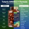 19-in-1 AREDS 2 + Eye Vitamins for Macular Health and Dry Eye, Lutein and Zeaxanthin Supplement with Vitamin C/E, Zinc, Omega-3, Support Eye Strain, Pressure, Night Vision & Hydration - 120 Softgels view 2