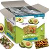 Avocado Toast Crackers - Gluten-Free Rice & Seed Crackers with Real Avocado - Healthy Snack with Salt & Pepper Seasoning - 1 lb Family Size Bag view 1