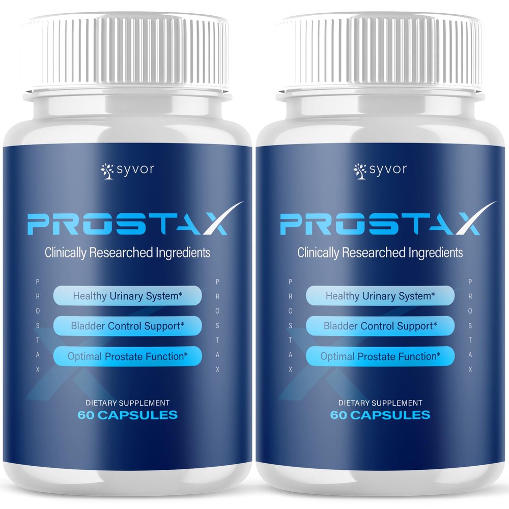(2 Pack) ProstaX Capsules, Official ProstaX Support Pills with All Natural Ingredients, Maximum Strength Supplement Vitamins Supporting Optimal Wellness & Advanced Health Naturally (120 Capsules)
