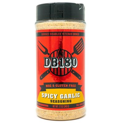 DB180 Spicy Garlic Seasoning - 12 oz