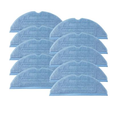 Washable And Reusable Mop Cloth Pads ReplacementCompatible For Roborock S7 S7MaxV Ultra Vacuum Cleaner Parts Fiber Soft Pad(10pcs)